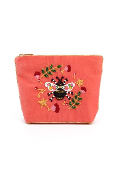 My Doris Floral Bee Small Purse